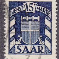Saargebiet Dienstmarke 40 O #017710