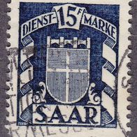 Saargebiet Dienstmarke 40 O #017712