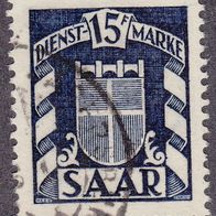 Saargebiet Dienstmarke 40 O #017716