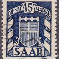 Saargebiet Dienstmarke 40 O #017726