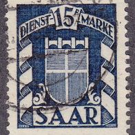 Saargebiet Dienstmarke 40 O #017727
