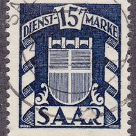 Saargebiet Dienstmarke 40 O #017731