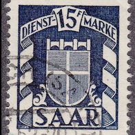 Saargebiet Dienstmarke 40 O #017733