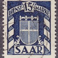 Saargebiet Dienstmarke 40 O #017738