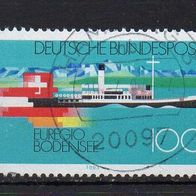 Bund BRD 1993, Mi. Nr. 1678, Euregio Bodensee, gestempelt #10155
