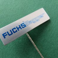 Fuchs Bagger Krane Anstecknadel