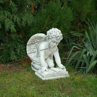 Engel Kinder Skulptur Design Figur Statue Garten Figuren Statuen