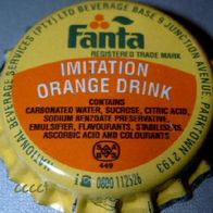 Fanta imitation orange drink Kronkorken Südafrika Afrika Kronenkorken neu unbenutzt