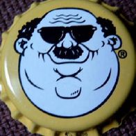 Fat Head Bier Brauerei Kronkorken in gelb aus USA Kronenkorken neu und unbenutzt