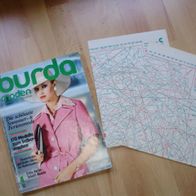 Burda Mode-Zeitschrift Heft 4 1975 inkl. Schnittmusterbögen