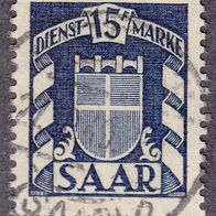 Saargebiet Dienstmarke 40 O #017661