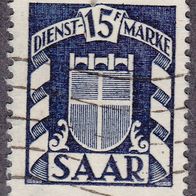 Saarland Dienstmarke 40 O #017662