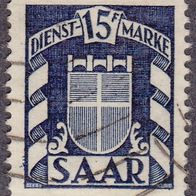 Saargebiet Dienstmarke 40 O #017663