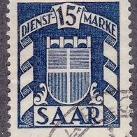 Saargebiet Dienstmarke 40 O #017667