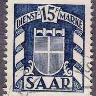 Saargebiet Dienstmarke 40 O #017668