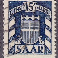 Saargebiet Dienstmarke 40 O #017670