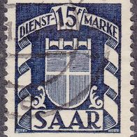 Saargebiet Dienstmarke 40 O #017674