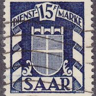 Saargebiet Dienstmarke 40 O #017675