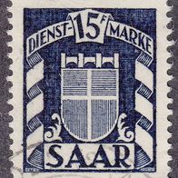 Saargebiet Dienstmarke 40 O #017692
