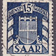 Saargebiet Dienstmarke 40 O #017695