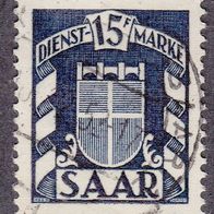 Saargebiet Dienstmarke 40 O #017630
