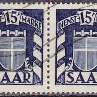 Saargebiet D40 O Paar #017633
