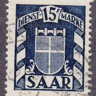 Saargebiet Dienstmarke 40 O #017642