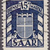 Saargebiet Dienstmarke 40 O #017646