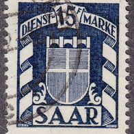 Saargebiet Dienstmarke 40 O #017648