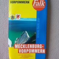 Falk Bundesländerkarte Nr. 2 Deutschland Mecklenburg Vorpommen1:300 000 Landkarte