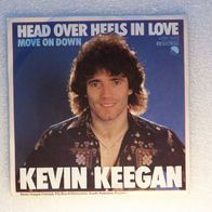 Kevin Keegan - Head Over Heels In Love / Move On Dovn, Single - EMI Electrola 1979