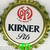 Kirner Pils 1 FSV Mainz 05 Bier Brauerei Kronkorken Kronenkorken neu in unbenutzt rar