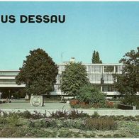 ALT ! DDR Ansichtskarte Bauhaus DESSAU Bild und Heimat Reichenbach (Vogtland)