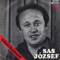 Sas Jozsef - Radiokabare: A kamionos / Lopdalfesztival (1982) 45 single 7" NM/NM