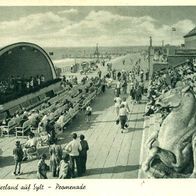 25980 Westerland / Sylt Promenade 1956