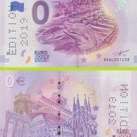 0 Euro Schein Riccione perforiert mit Edition 2019 SEAL 2018-1 selten Nr 1240