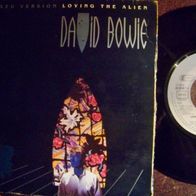 David Bowie - 7" Loving the alien/ Don´t look down (2 remix versions) FOC !!