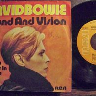 David Bowie - 7" Sound and vision/ A new career in a new town -´77 RCA - top !
