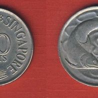 Singapur 20 Cents 1968