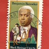 USA 1980 Benjamin Banneker Mi.1420 sauber gest.