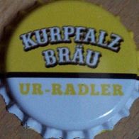 Kurpfalz Bräu Ur-Radler Bier Welde-Brauerei Kronkorken 2019 Kronenkorken in unbenutzt