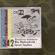 DEFA Dia Film Rollfilm Nr. 342 "Burattino-Ein Holzscheit lernt laufen" Color-Bildband