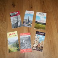 6 Broschüren "SÜDTIROL" ca. 1950er Jahre