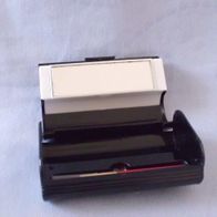 Lippenstiftbox, Aufbewahrungsbox für Lippenstift mit Spiegel und Pinsel NEU