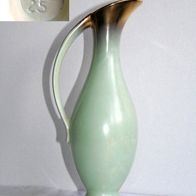 schöne alte Porzellan Keramik Krug Vase aus den 1950er Jahren