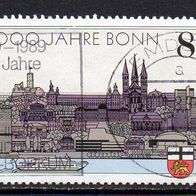 Bund BRD 1989, Mi. Nr. 1402, 2000 Jahre Bonn, gestempelt #10811