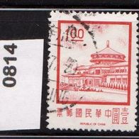 China - Taiwan (Asien) Mi. Nr. 813 + 814 Chungshan-Gebäude + 1028 Doppelkarpfen o <