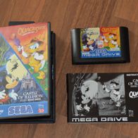Sega Mega Drive - Quackshot und Castle of Illusion, Disney Collection - super Zustand