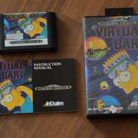 Sega Mega Drive - Virtual Bart - Simsons - super Zustand