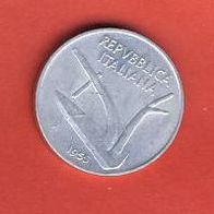 Italien 10 Lire 1955 (1)